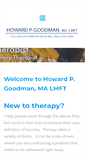 Mobile Screenshot of howardpgoodman.com